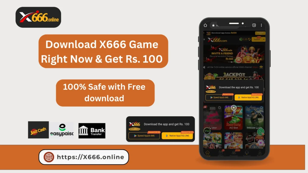 Install latest 2025 version of X666 Game on Android for free reward earning
